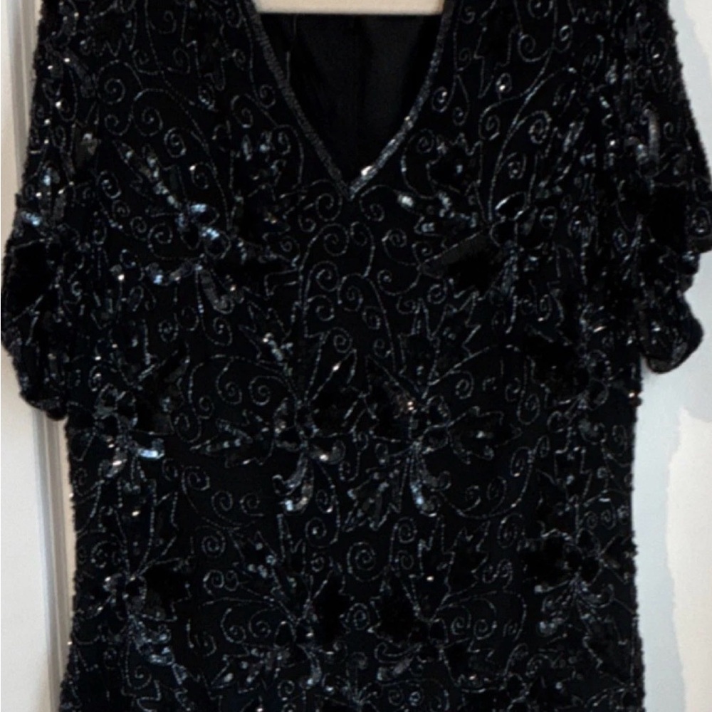 Stenay Black Sequin Embellished Blouse